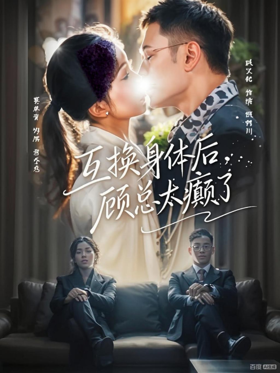 互换身体后，顾总太癫了